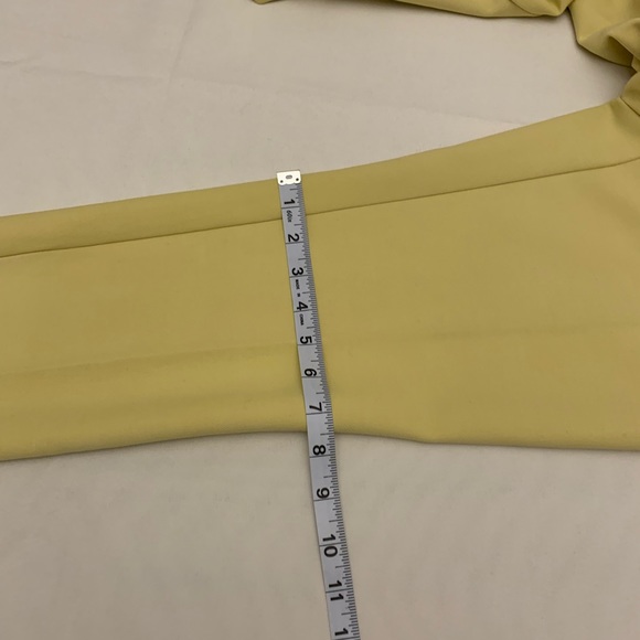 LOFT preppy yellow 🍋 pants Marisa size 0 - Picture 11 of 12